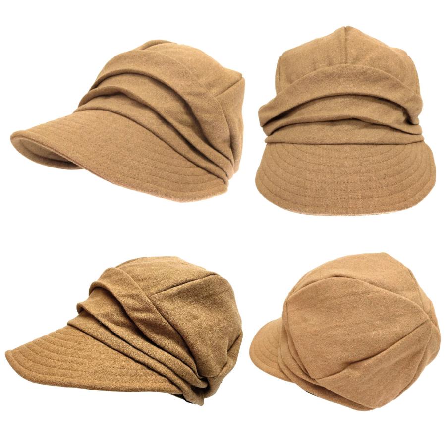 【美品】Hanna Hatsキャスケット ウールGatsby cap Hanna Hats Gatsby Newsboy Depp tweed cap Dark grey