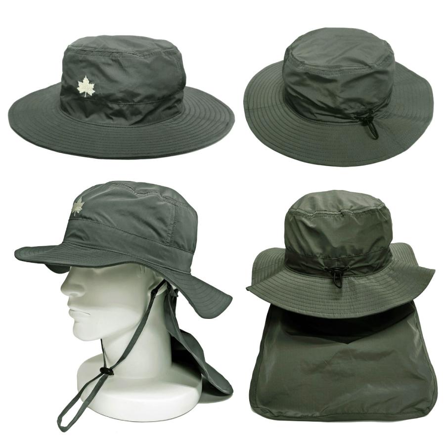 LOGOS 撥水サファリハット 帽子 シェード 超軽量 アドベンチャーハット