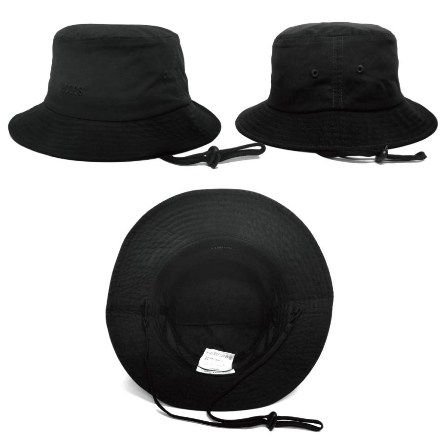 LOGOS 撥水 プレイング バケットハット 超軽量 たためる ハット 洗える