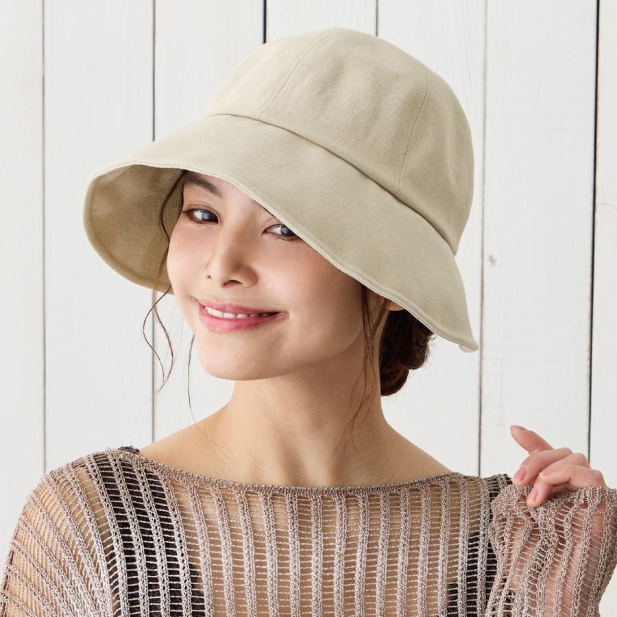 ふわっと軽い つば広 キャップ ワイドバイザー 髪を結んだまま 帽子