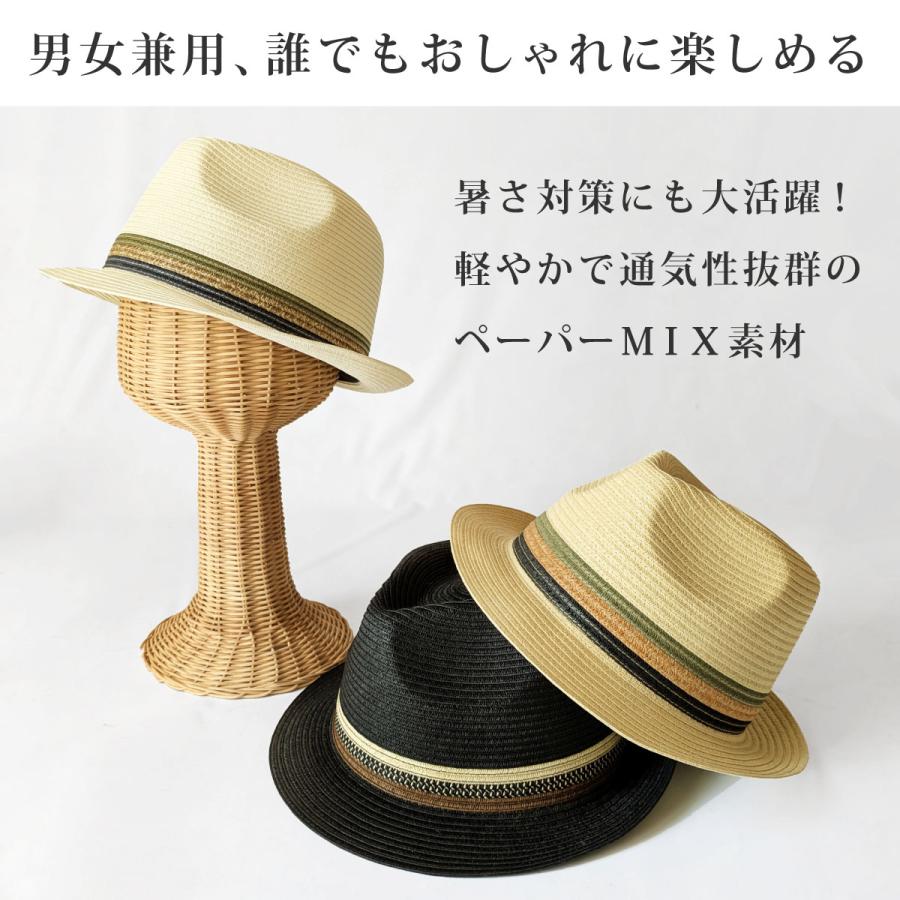 レノックス ( 大きな帽子) BIG 中折れハット 調節できる 帽子 57cm-62cm 幅広 ブレードハット