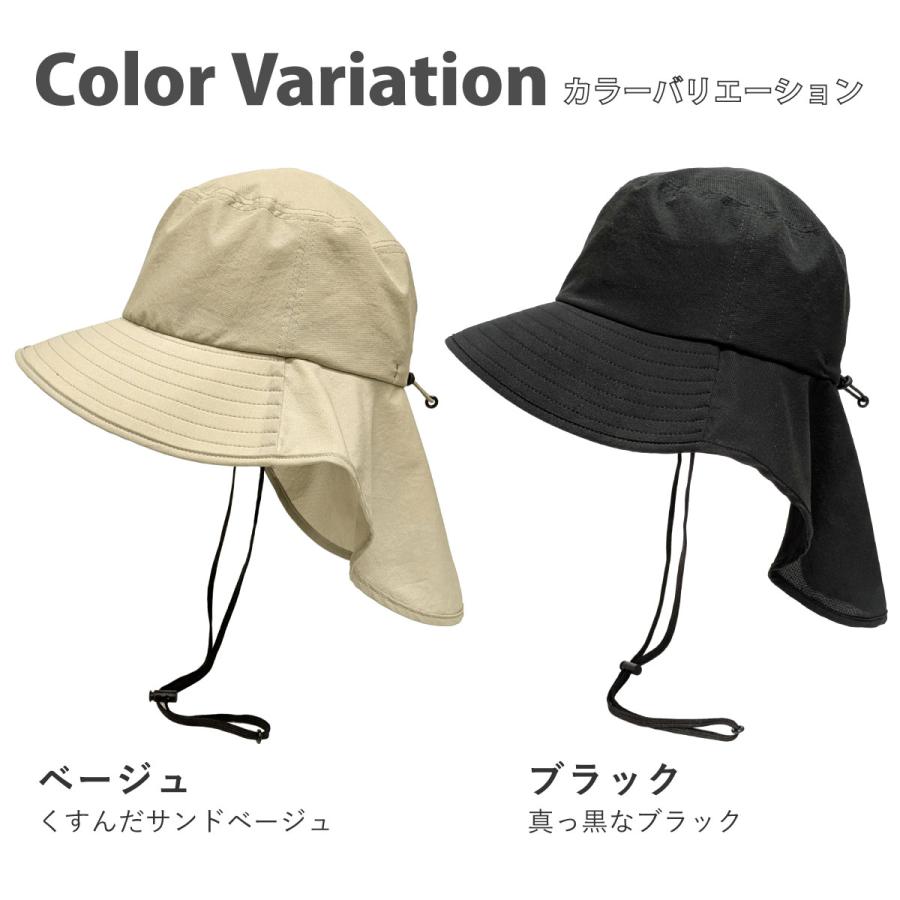 COOL DOTS ゆるふわ ハット 被る日傘 帽子 軽くて涼しい 2way サイズ