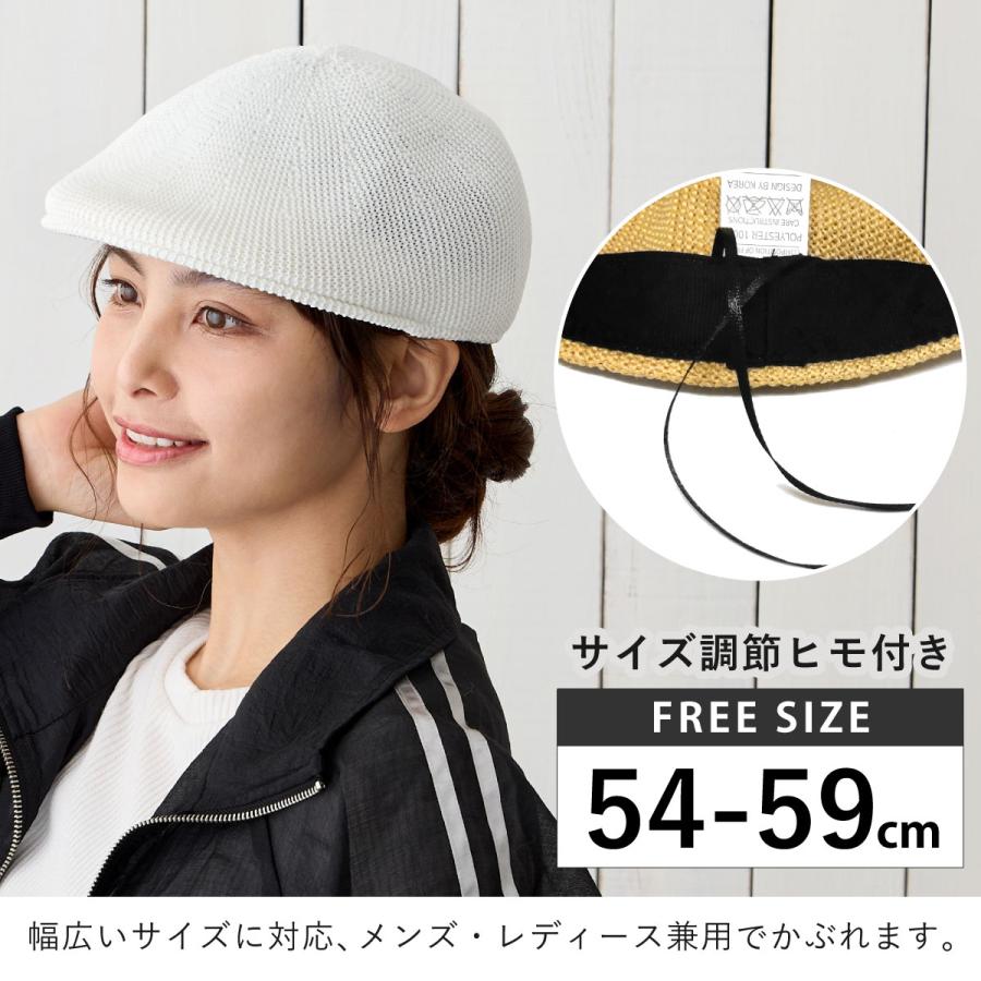 サーモ ハンチング メンズ 帽子 夏用 軽くて涼しい ゴルフ 無地