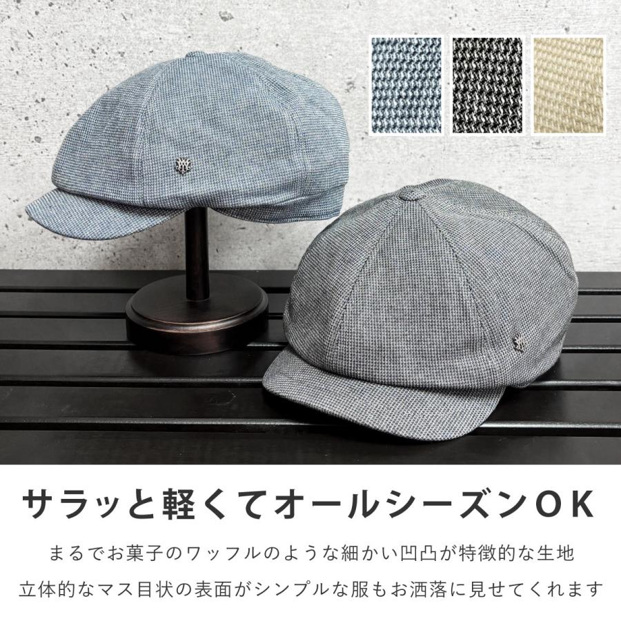 キャスハンチング 深め 帽子 メンズ 大きい ハンチング帽 秋 綿 61.5cm