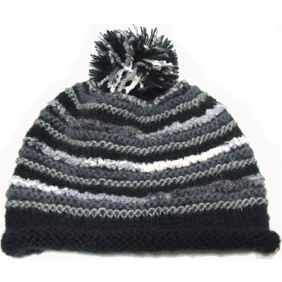 キッズ 帽子 ポンポンニット帽 秋冬 暖かい 子供用 カラフル ポンポン