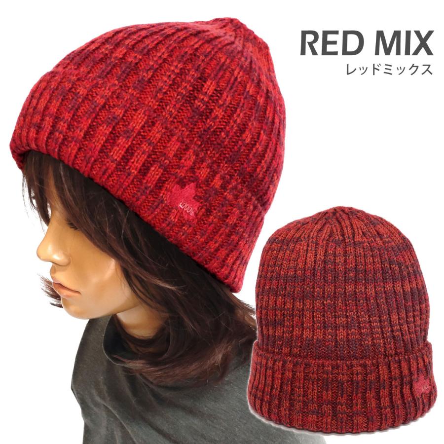LOGOS ニット帽 柔らかい 締め付け感のない ニットワッチ 秋冬 57-62cm