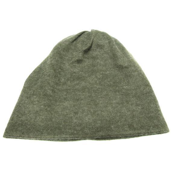 ニット帽 薄手でも暖かい 秋冬 メンズ レディース ワッチ カーキ knit