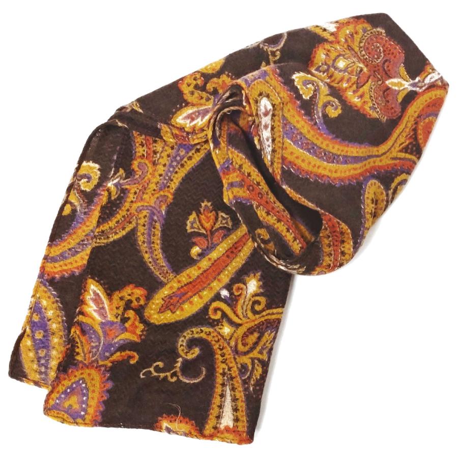 軽量 75g ストール 軽くて薄いのに暖かい コットン ウール エスニック