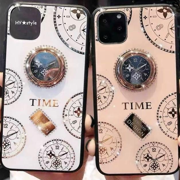 リング付きiphoneケース キラキラ Time 時計柄 落下防止 Se2 Iphone 13 ケース Mini Pro Max 12 Pro Xr アイフォンケース 韓国 人気 携帯 スマホケース Sc 16 Hy Style 通販 Yahoo ショッピング