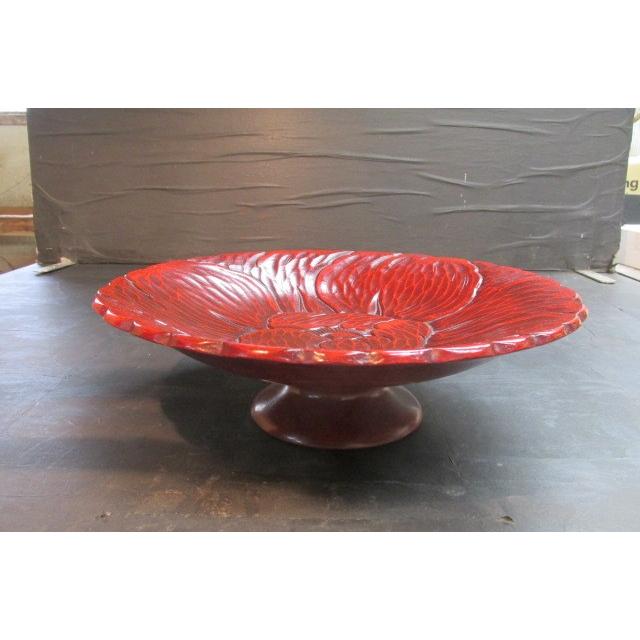 時代物 古鎌倉彫 木製菓子器 漆器 菓子皿 古美術 ウブ品入手困難