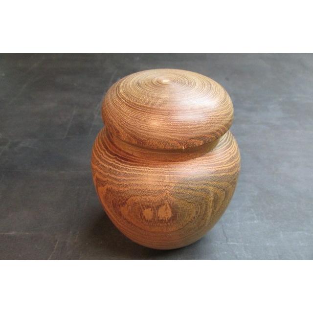 本桑木地仕上げ茶入れ 煎茶道具 紙箱 木製 美しい杢 茶筒 工芸 茶道