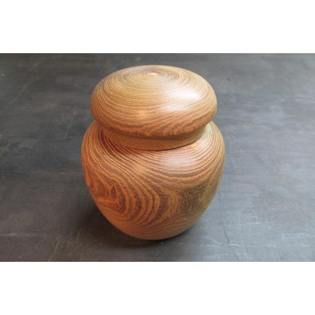 本桑木地仕上げ茶入れ 煎茶道具 紙箱 木製 美しい杢 茶筒 工芸 茶道