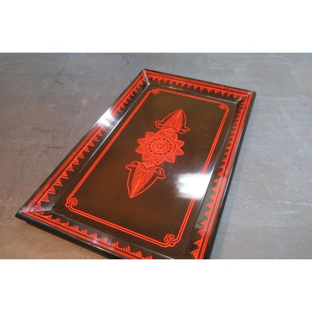 蒟醤（キンマ） 切手盆 カルトン カード 現金カード受け 共箱 香川県