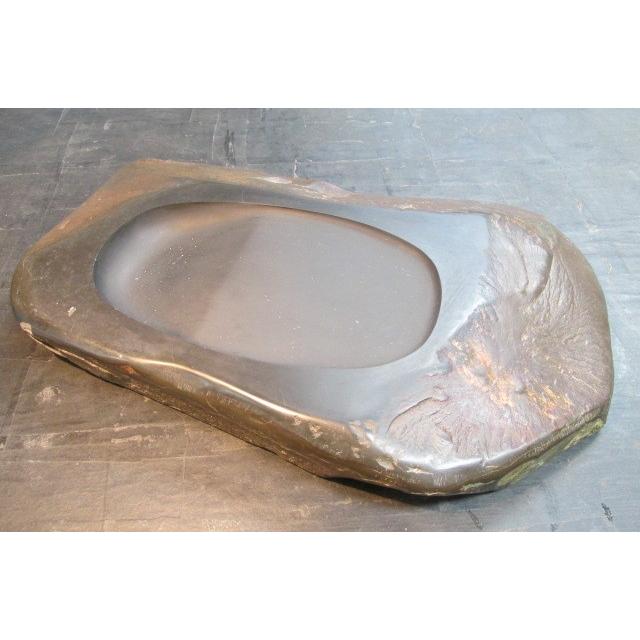硯　特大サイズ 原石仕立て大型硯 書道具 6kg 硯 大きい 原石 目立った傷や汚れなし