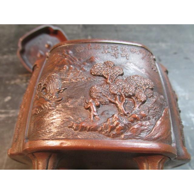 伝統工芸作家 佐野宏采作 獅子摘香炉 銅器 銅製 高岡銅器 工芸 古美術品 Yahoo!オークション - 「香炉+宏采」の落札相場・落札価格