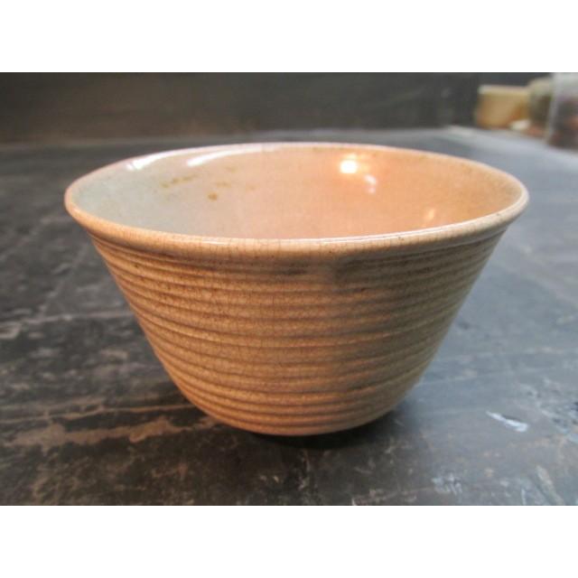 坂高麗左衛門箱書萩焼茶碗４客　煎茶碗　番茶碗　陶器　陶芸　名工　作家　桐箱　やや傷や汚れあり_3