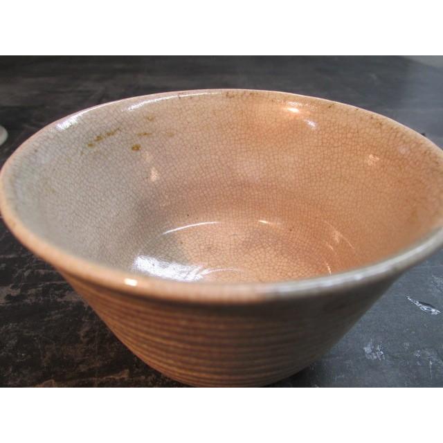 坂高麗左衛門箱書萩焼茶碗４客　煎茶碗　番茶碗　陶器　陶芸　名工　作家　桐箱　やや傷や汚れあり_4