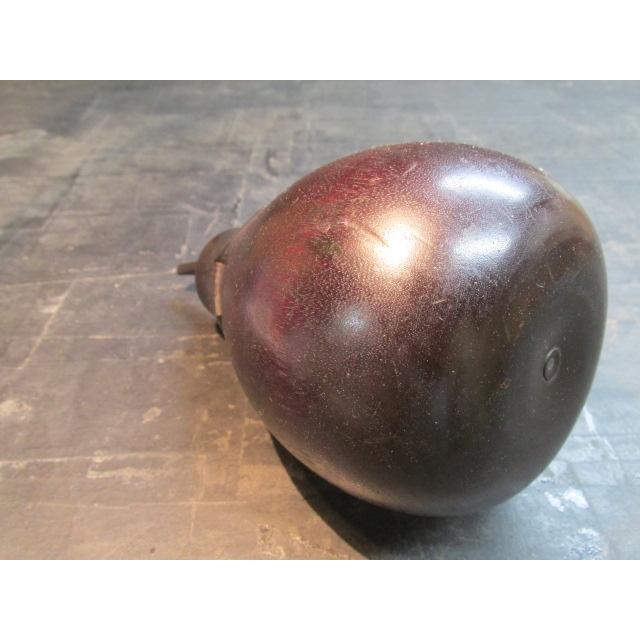黒柿 茄子形 茶入 蓋物 煎茶道具 木製 銘木 アンティーク 茶道