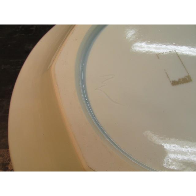 陶器製 曲線皿 30cm 作家物