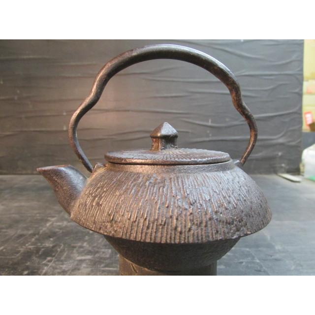 鉄瓶　南部鉄器　骨董　茶道具　高級 鉄瓶 急須 湯沸かし 鉄製 蔦文 鉄瓶 湯沸 南部鉄器 茶道具 : 手作りネットギャラリー