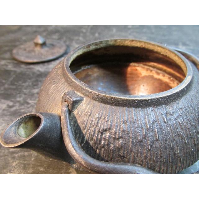 鉄製 蔦文 鉄瓶 湯沸 南部鉄器 茶道具 : 手作りネットギャラリー