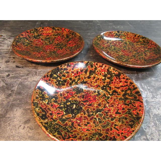 津軽塗菓子鉢銘々皿5枚菓子鉢7点セット 菓子器 漆器 伝統工芸 共箱