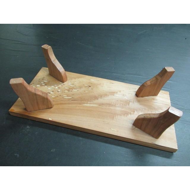 一枚板 木製 ウッド フラワーベース 花 盆栽 生け花 受け皿 台座