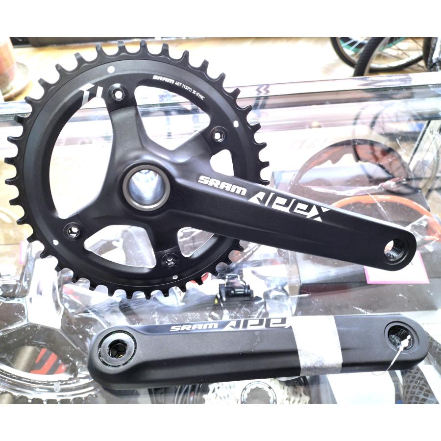シマノ アウトレット新品 SRAM APEX1 CRANKSET : Hyaku Cycle シマノ アウトレット新品 SRAM APEX1 CRANKSET : Hyaku Cycle