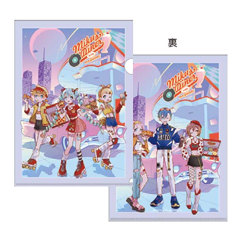 初音ミク A4 アクリルホルダー ダイナー柄 : ひゃくえもんplus - 通販