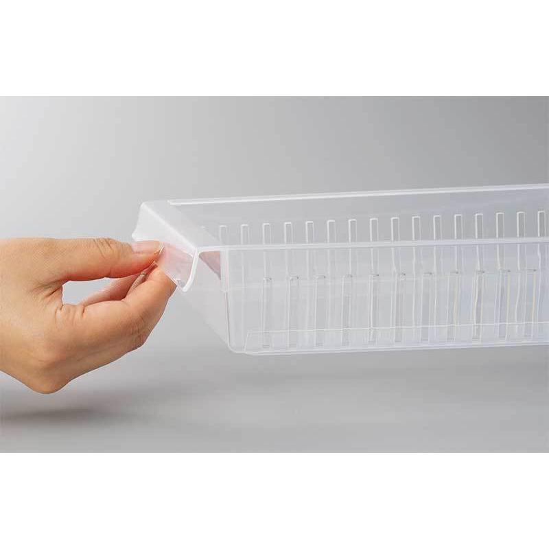 イノマタ化学キレイストッカートレー クリアー : ひゃくえもんplus