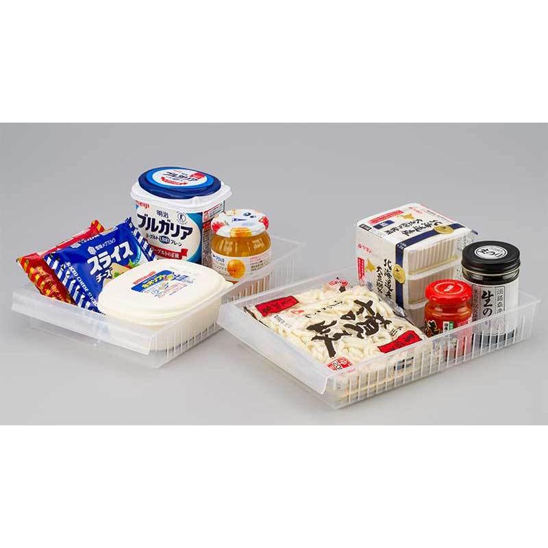 イノマタ化学キレイストッカートレー クリアー : ひゃくえもんplus