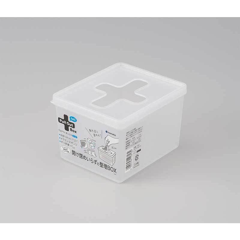 イノマタ化学プルアウトボックス トールクリアー : ひゃくえもんplus