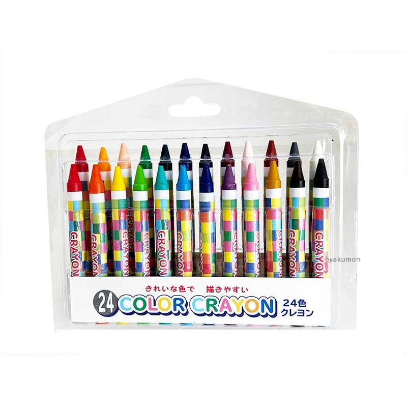 クレヨン7色様 割引品 24色 クレヨン : ひゃくえもんplus - 通販 - Yahoo!ショッピング