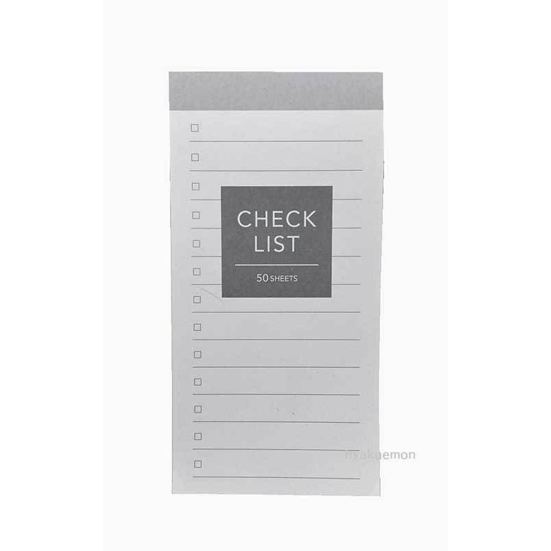 メモ チェックリスト 50枚 : ひゃくえもんplus - 通販 - Yahoo