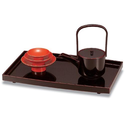 越前漆器 木製 屠蘇器 セット 胴張 溜塗り 越前塗り 漆塗 高級 漆器