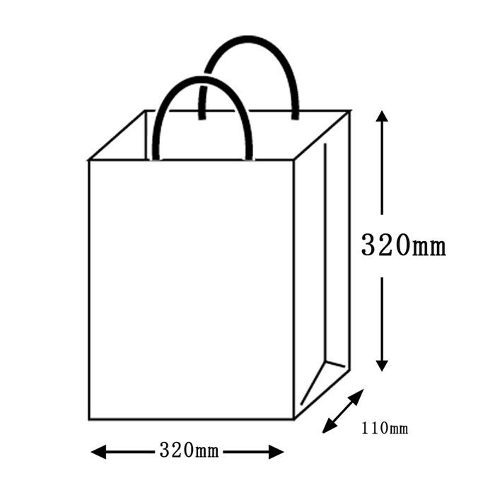 自動手提袋 HX 水玉 ピンク 50枚日本製 高品質 紙袋 業務用 ギフト 軽い 安心 梱包 パッケージ｜hyasan｜03