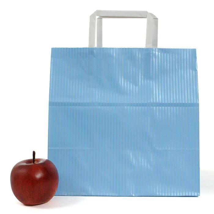 700円引きとポイント5倍 平紐手提袋 H平26 クリスタル ブルー 200枚日本製 高品質 紙袋  ギフト プレゼント イベント アレンジ シンプル_1
