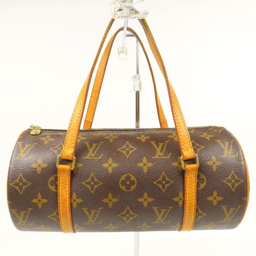 美品   ルイヴィトン  パピヨン ヌメ革の持ち手 LOUIS VUITTON（ルイ・ヴィトン） （中古）ルイ ヴィトン パピヨン 30