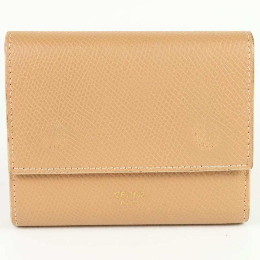 CELINE（セリーヌ） 綺麗CELINE スモール トリフォールド コンパクト