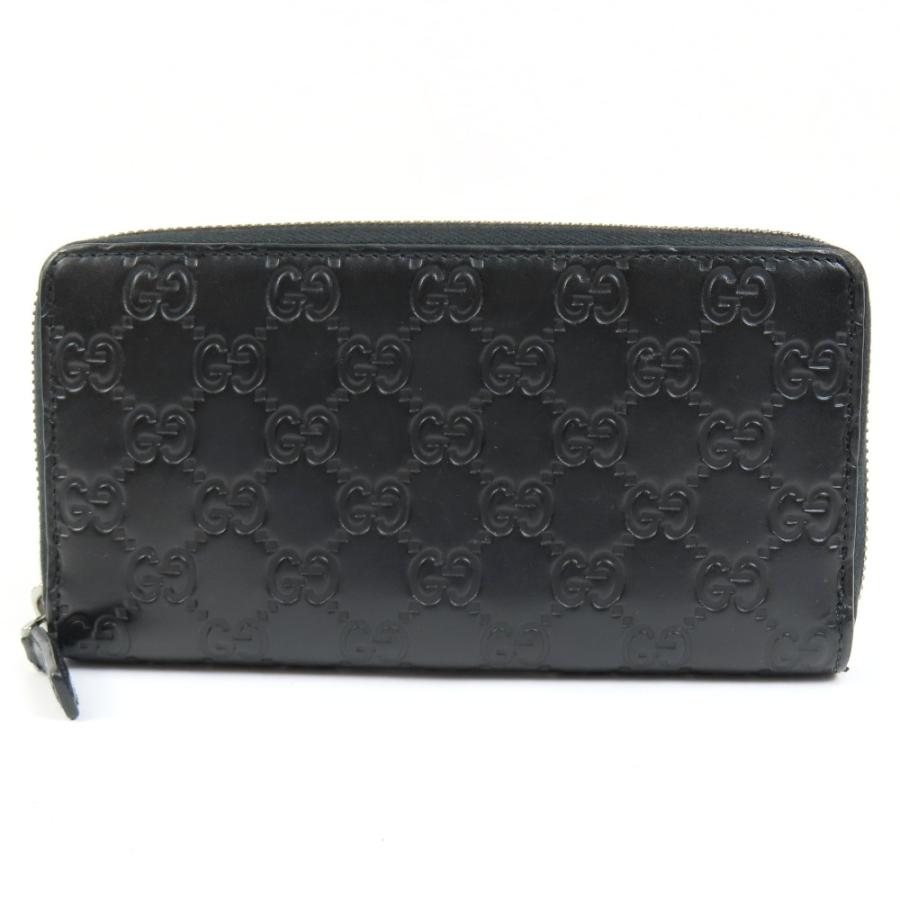 GUCCI（グッチ） 美品GUCCI ロングウォレット ラウンドファスナー長