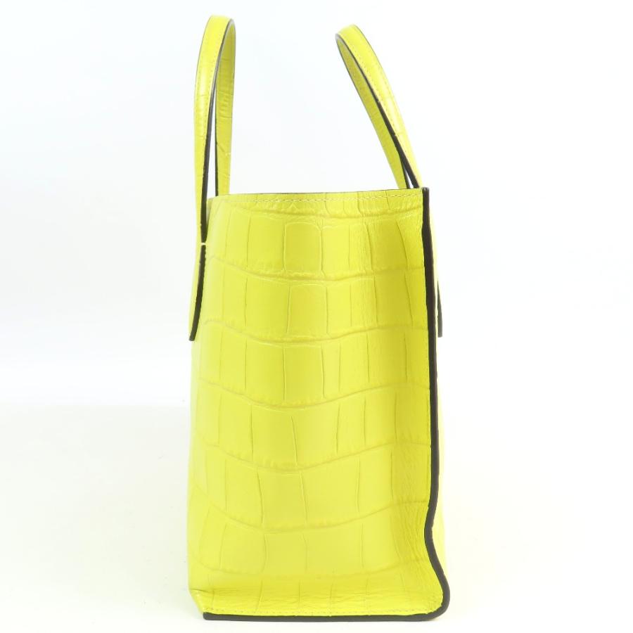 FURLA（フルラ） 外美品 ERA S TOTE ハンドバッグ トートバッグ クロコ 