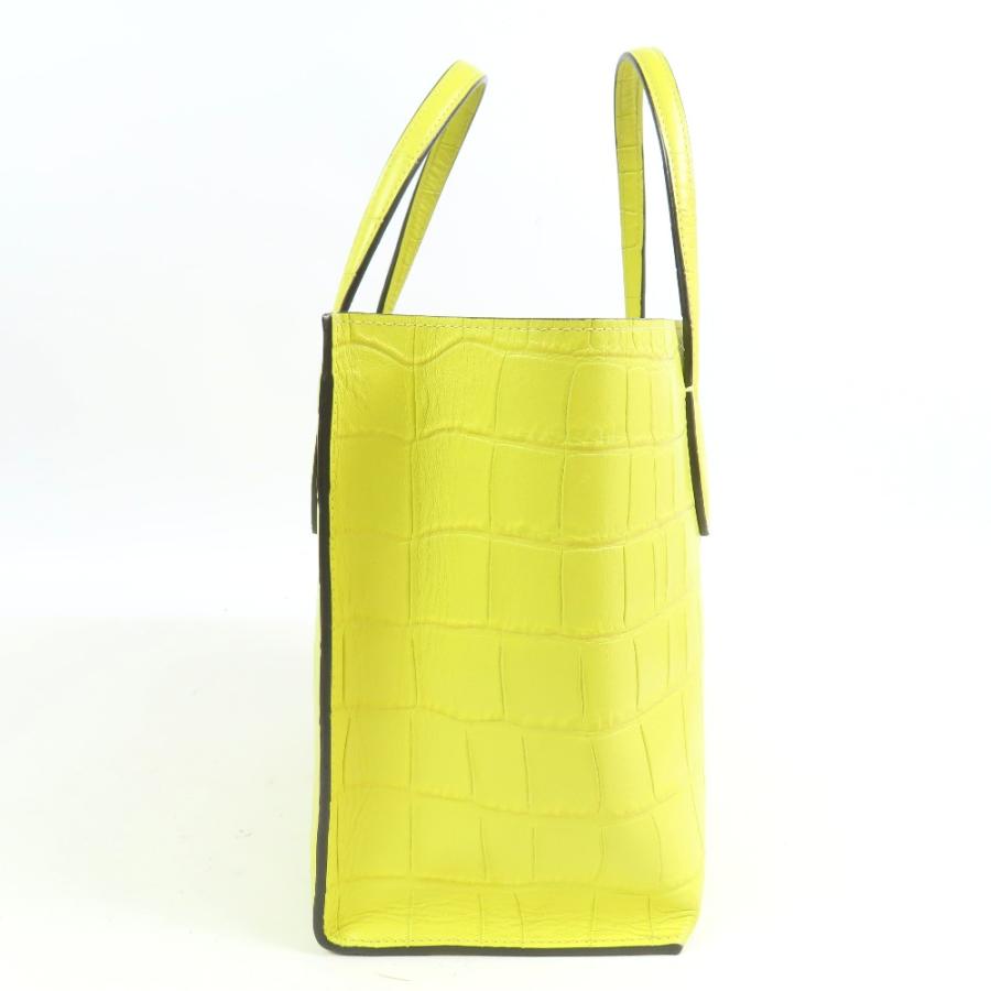 FURLA（フルラ） 外美品 ERA S TOTE ハンドバッグ トートバッグ クロコ