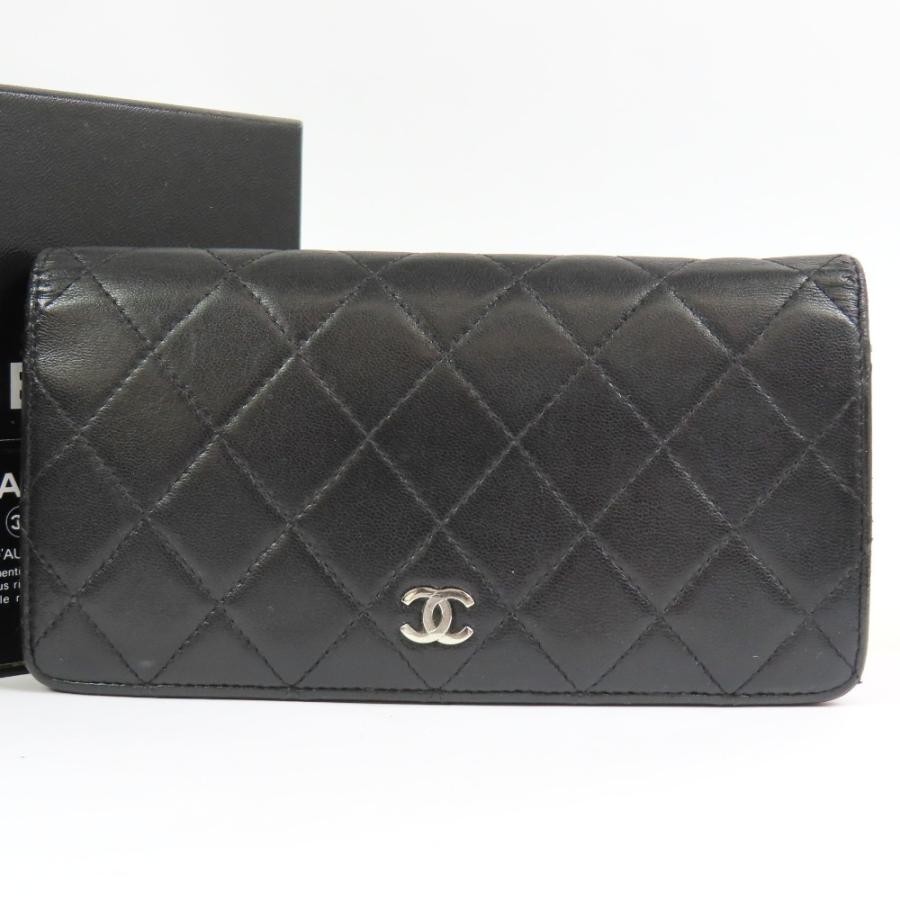 CHANEL（シャネル） ココマーク マトラッセ ロングウォレット 長