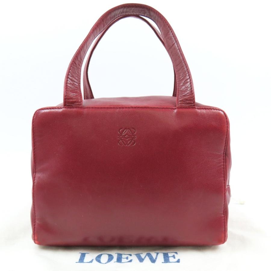 お*し様 LOEWE（ロエベ） ヴィンテージ・アナグラム ミニボストンバッグ LOEWE（ロエベ） アナグラム ミニボストンバッグ ヴィンテージ