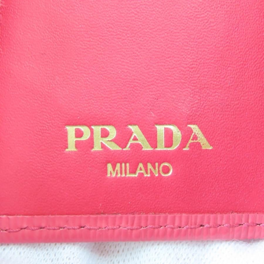 PRADA（プラダ） 新品同様美品PRADA ロゴ 6連 VITELLO MOVE 1PG222