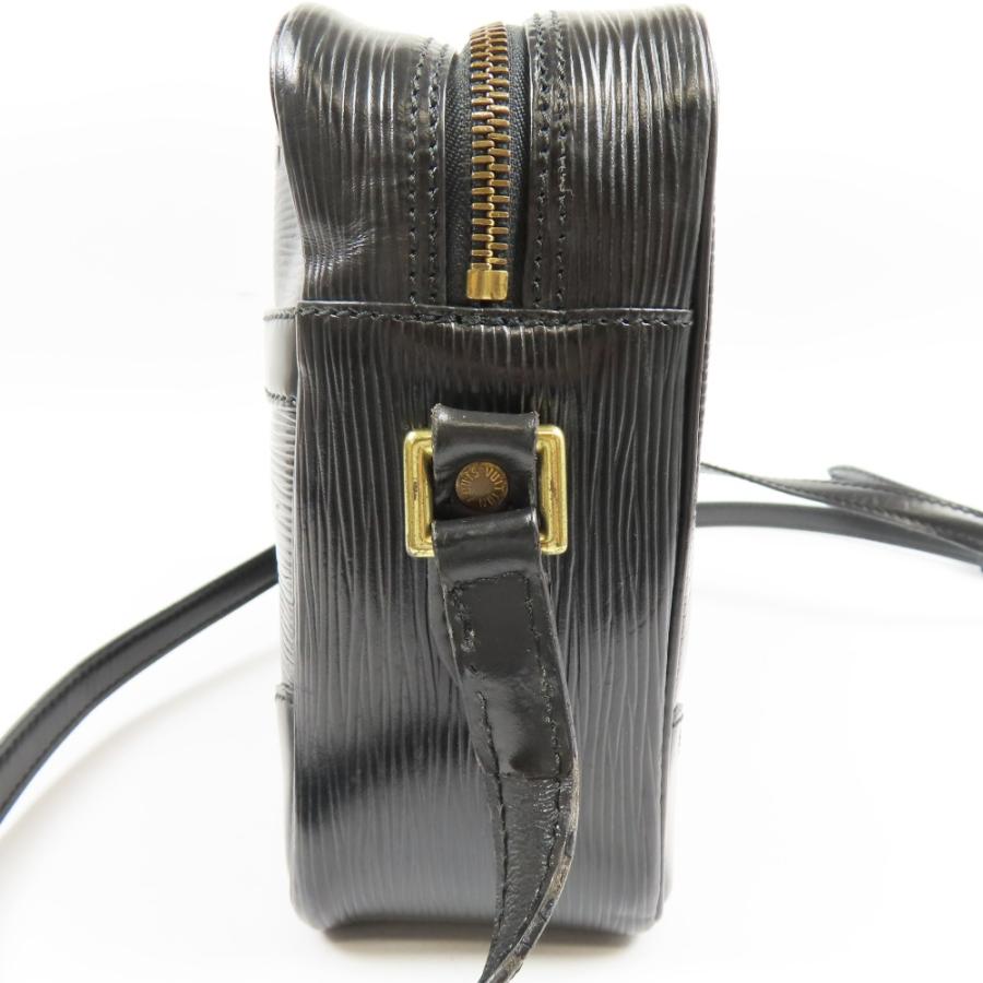 綺麗LOUIS VUITTON ルイヴィトン トロカデロ 斜め掛けOK ヴィンテージ エピ ショルダーバッグ レザー ブラック メンズ【中古】