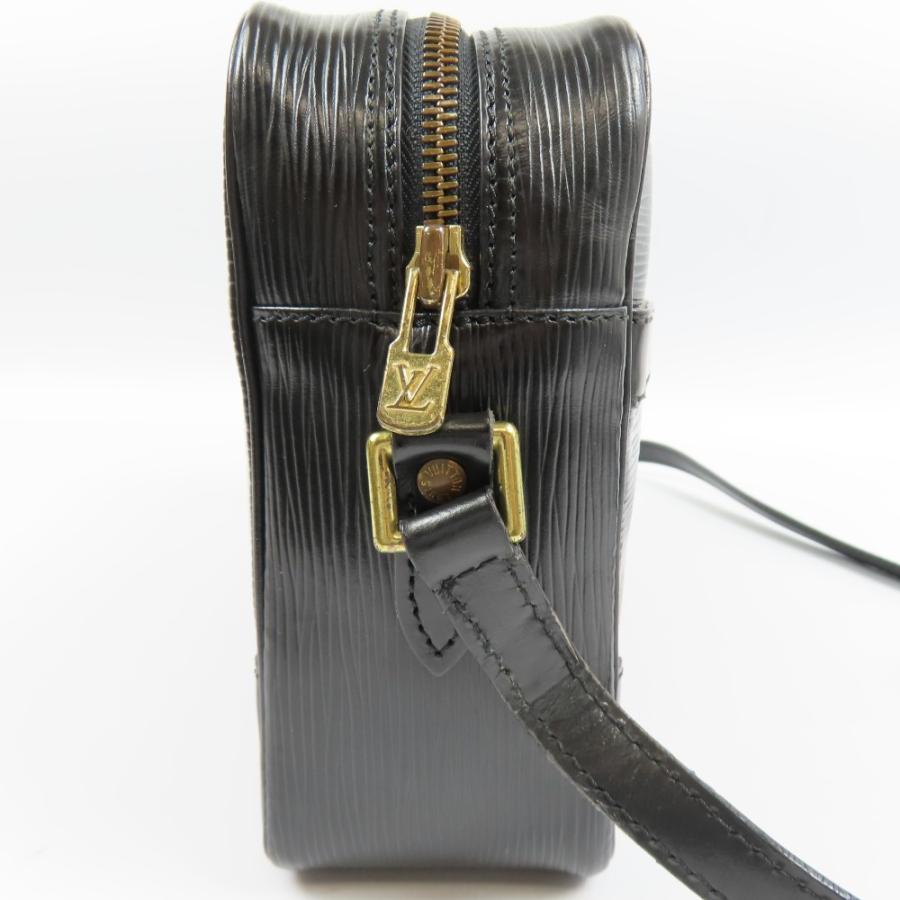 綺麗LOUIS VUITTON ルイヴィトン トロカデロ 斜め掛けOK ヴィンテージ エピ ショルダーバッグ レザー ブラック メンズ【中古】