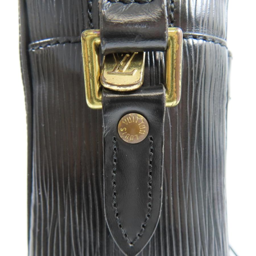 綺麗LOUIS VUITTON ルイヴィトン トロカデロ 斜め掛けOK ヴィンテージ エピ ショルダーバッグ レザー ブラック メンズ【中古】