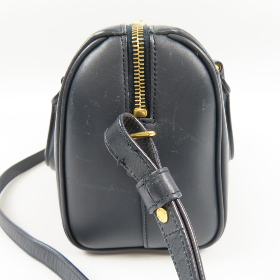 サンローラン ベイビーダッフル ショルダー ハンド 2way バッグ 濃紺 SAINT LAURENT サンローラン ベイビーダッフル 2WAY ショルダーバッグ