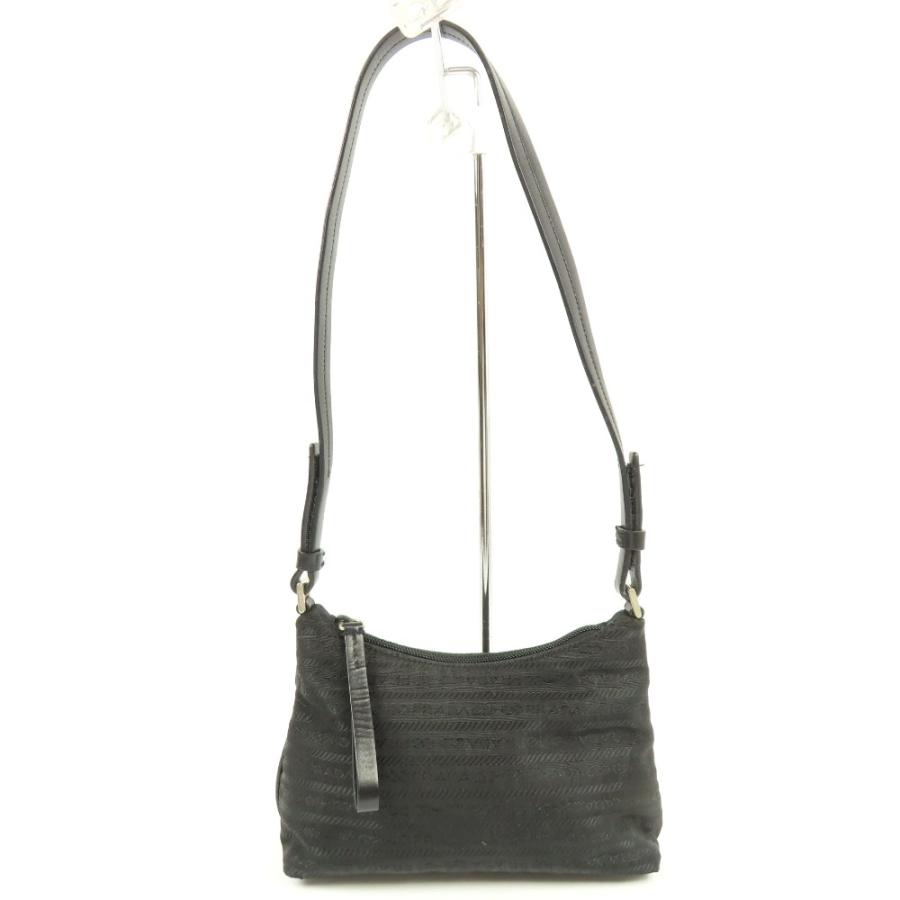 【極美品〜美品】プラダ ワンショルダーバッグ ベルトバッグ ナイロン×レザー PRADA（プラダ） 中極美品 ワンショルダー ショルダーポーチ